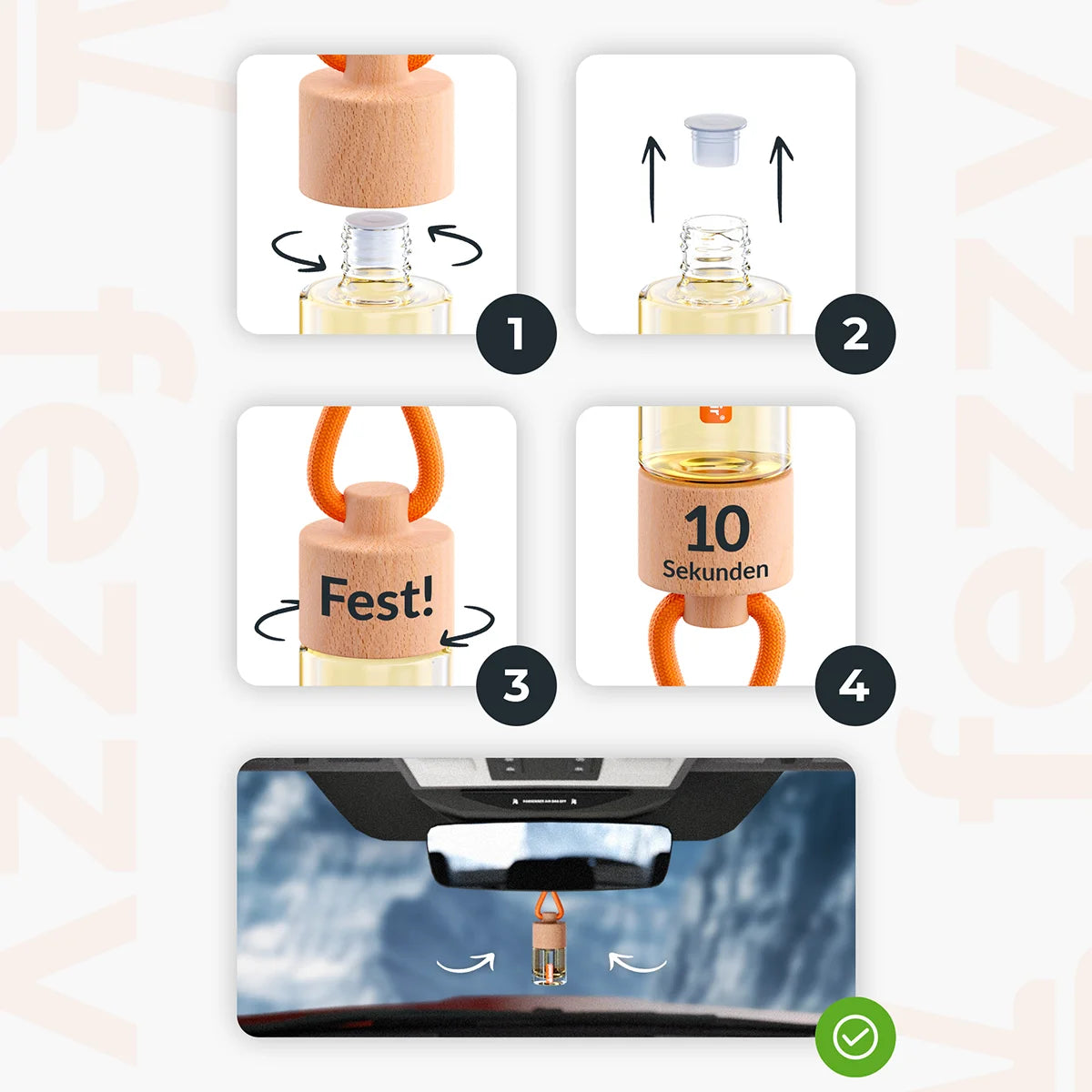 Grapefruit & Vanille-Eis